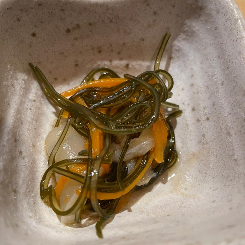 イカの松前漬(立喰い処 ちょこっと寿し 本店)