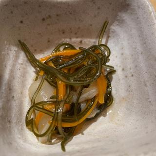 イカの松前漬(立喰い処 ちょこっと寿し 本店)