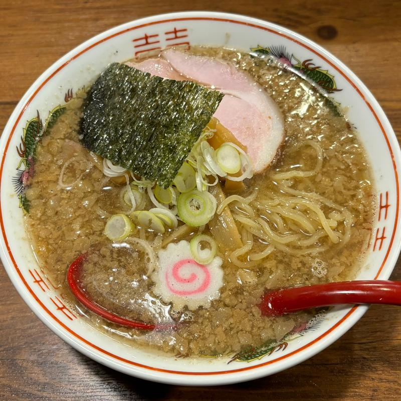 こってり煮干中華そば(きみはん 総本店)