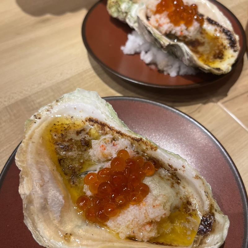 いくら&カニ(ヤキガキヤ 国際通りのれん街)