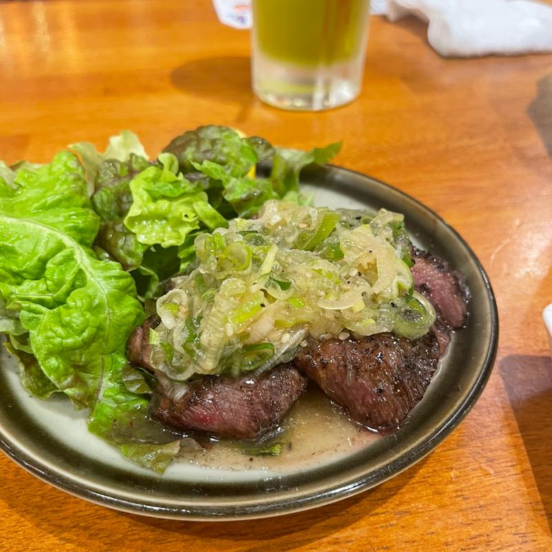 ネギ塩牛タン(牛タンいろ葉 国際通りのれん街)