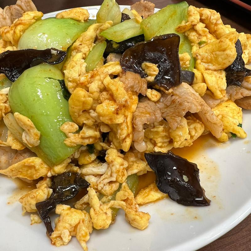 キクラゲとたまご炒め(朱華飯店 小田原店 （シュウカハンテン）)