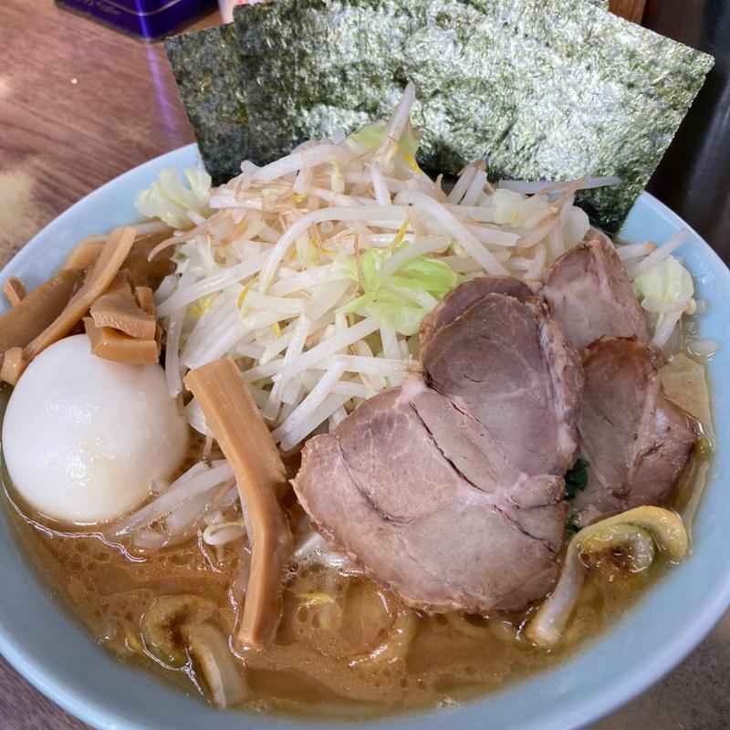 ラーメン(並)激得トッピング(ラーメン壱六家 磯子本店)