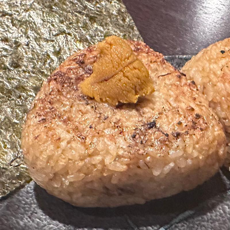 焼きうにぎり(最上階夜景個室居酒屋 空海 海浜幕張店)