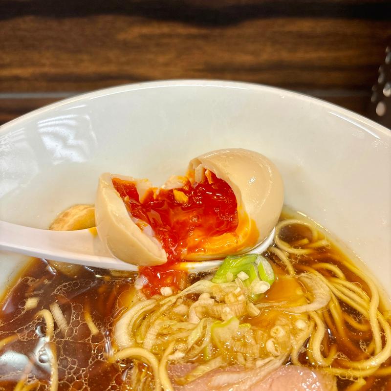 味玉(中華そば 梟)