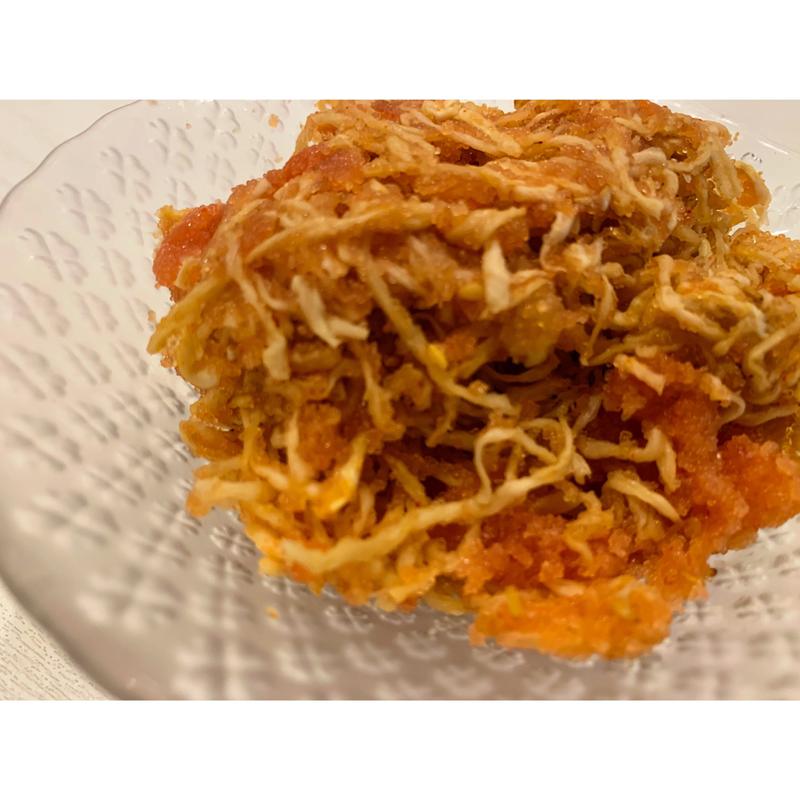 本日のおすすめ　切り干し大根とたらこのあて(おうちごはん わりかん)