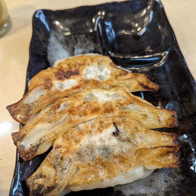 半ライス半餃子セット(麺屋新月)