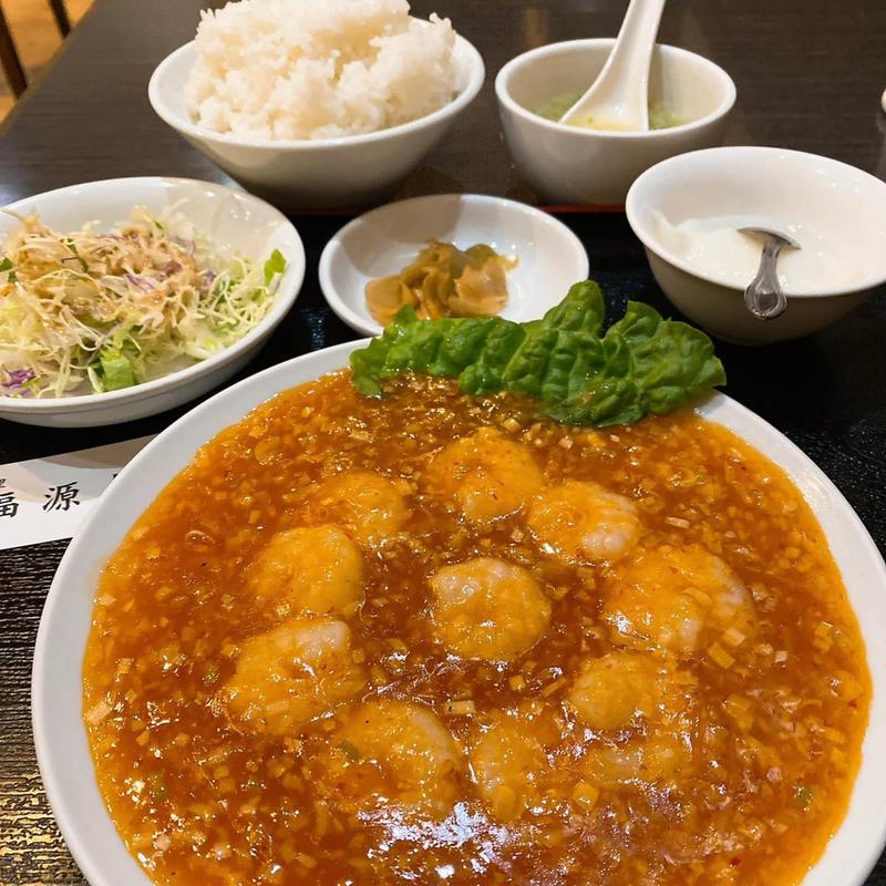 芝海老のチリソース(福源居)