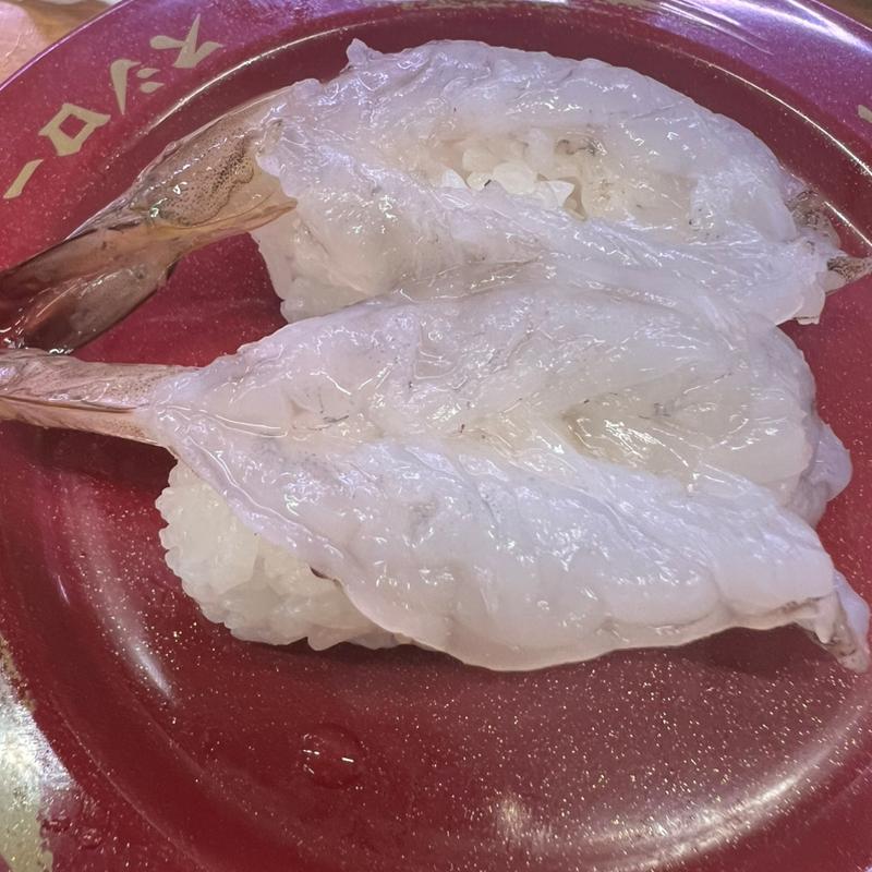 活け〆生えび(スシロー 三木店)