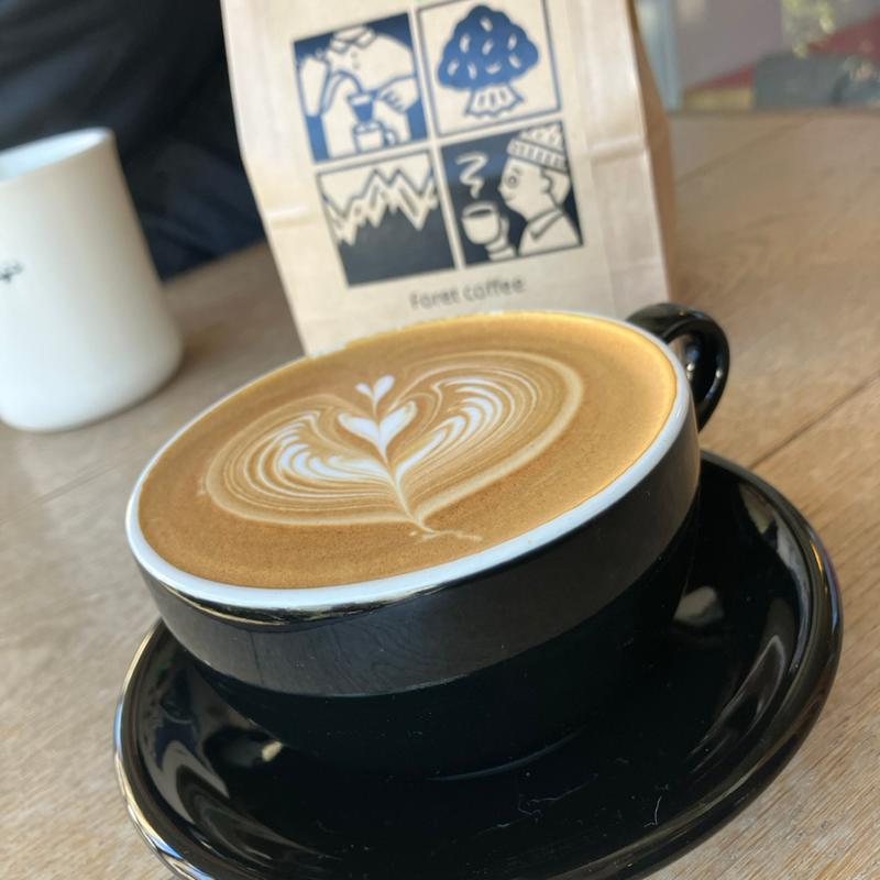 カフェラテ(フォレットコーヒー)