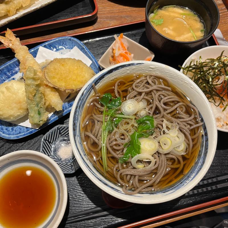 天ぷら蕎麦と季節のご飯(浅草割烹天とよ神保町店)