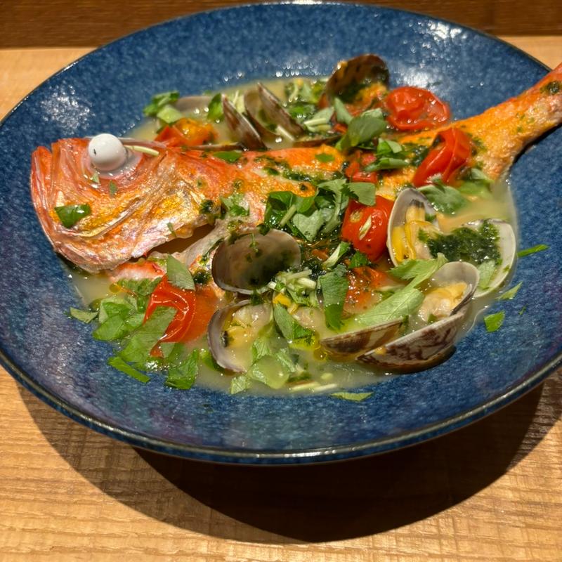 金目鯛の和風アクアパッツァ(tsugumi)