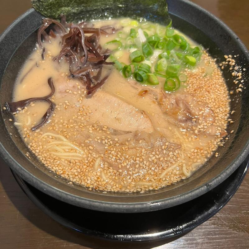 みそとんこつらぁめん(とんこつらあめん楽台新店)