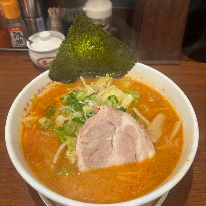 オロチョンラーメン(北海道ラーメン赤レンガ幸手店)