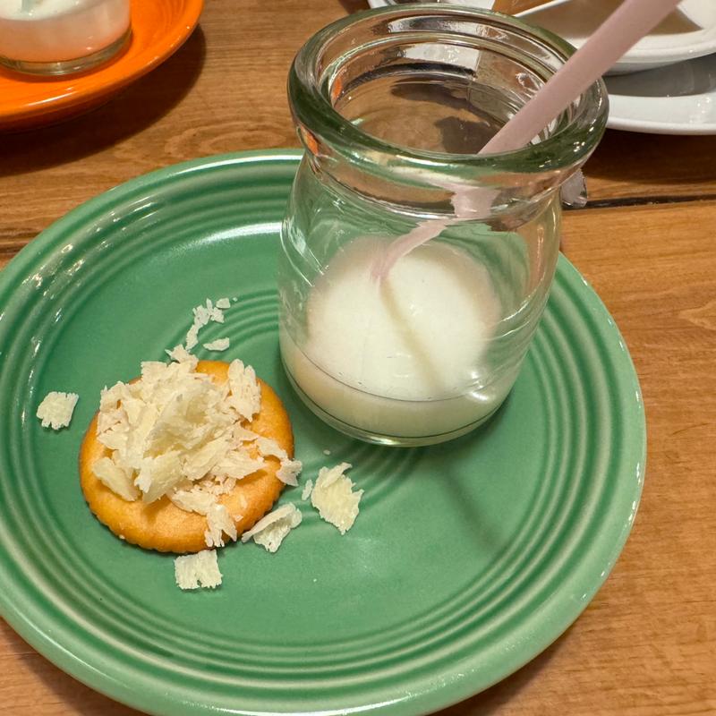 お通し　ホエイドリンク(CCC Cheese Cheers Cafe 函館店)