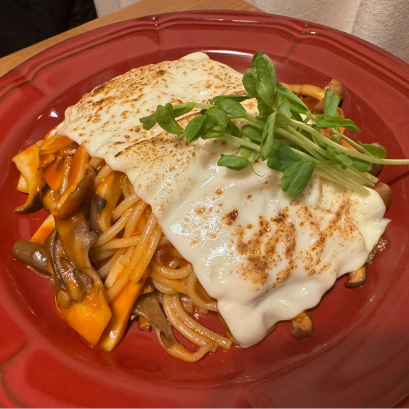 ふわふわチーズの雪山ボロネーゼ★(CCC Cheese Cheers Cafe 函館店)