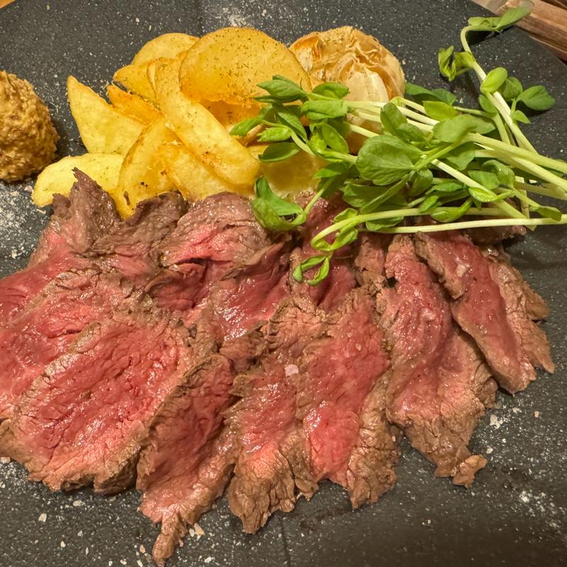 山小屋バベットステーキ(М)(CCC Cheese Cheers Cafe 函館店)