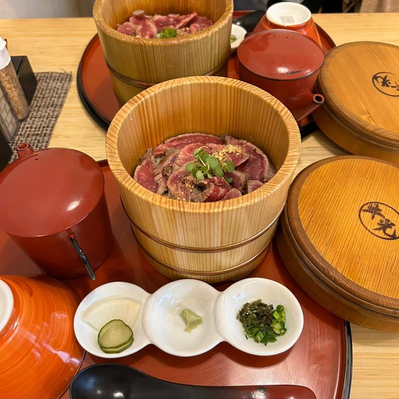 肉まぶし(肉奉行 京都牛光 河原町店)