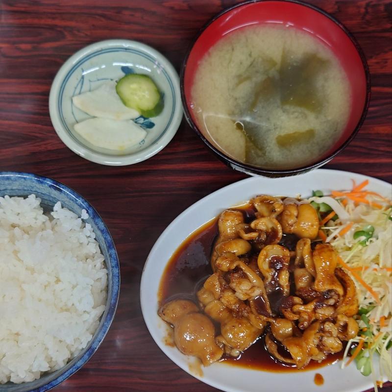 ホルモン焼き定食(龍泉食堂 )