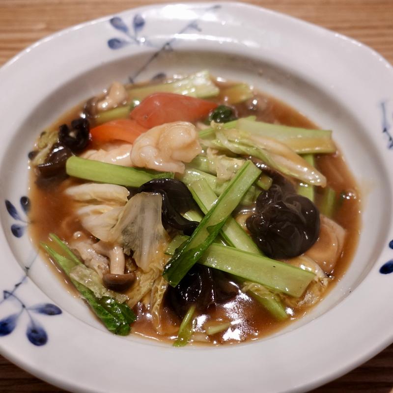 五目あんかけ焼きそば(希須林 軽井沢)