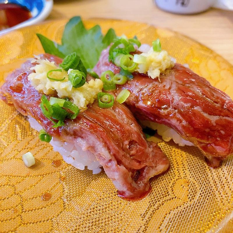 馬肉の握り(すし辰 ゆめタウン廿日市店 （スシタツ）)