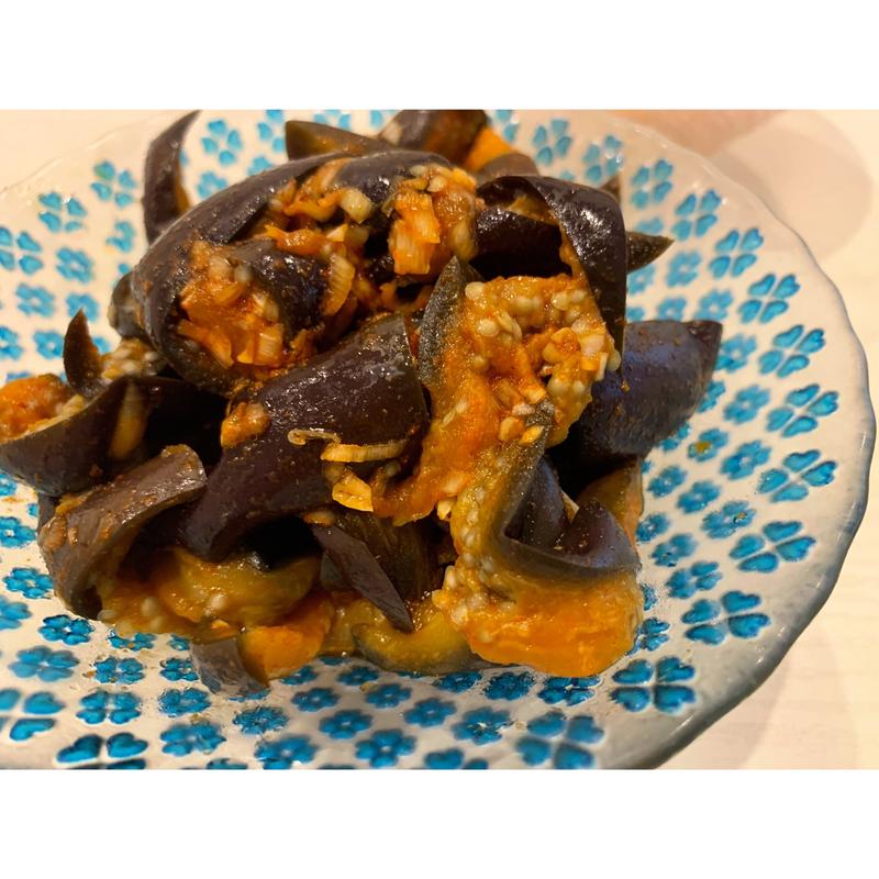 本日のおすすめ　茄子のナムル(おうちごはん わりかん)