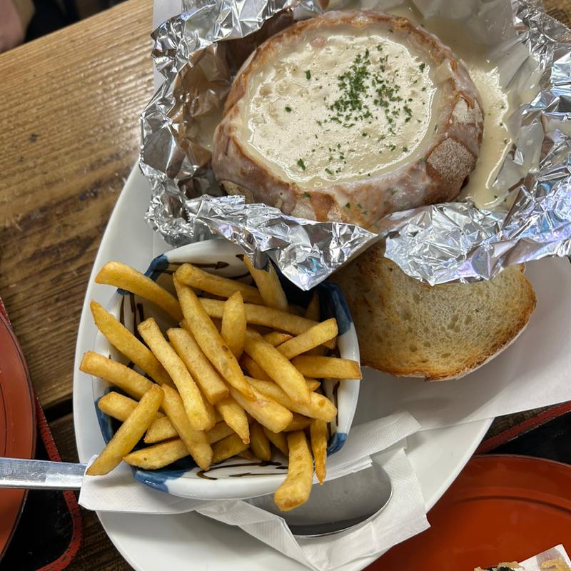 海鮮クラムチャウダー(ばんや )