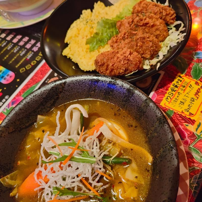 カキフライカレー(マジックスパイス 札幌本店)