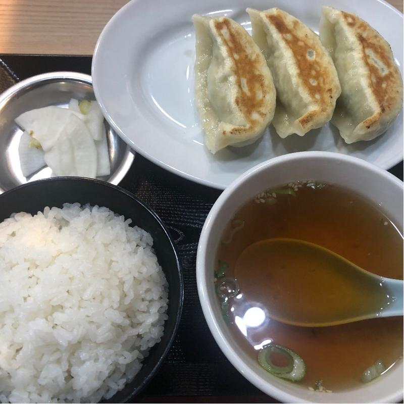めちゃッ！餃子とライスセット(めちゃッ！餃子 餃飯軒 新高根店)
