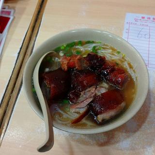 香港風ピータン豚肉粥