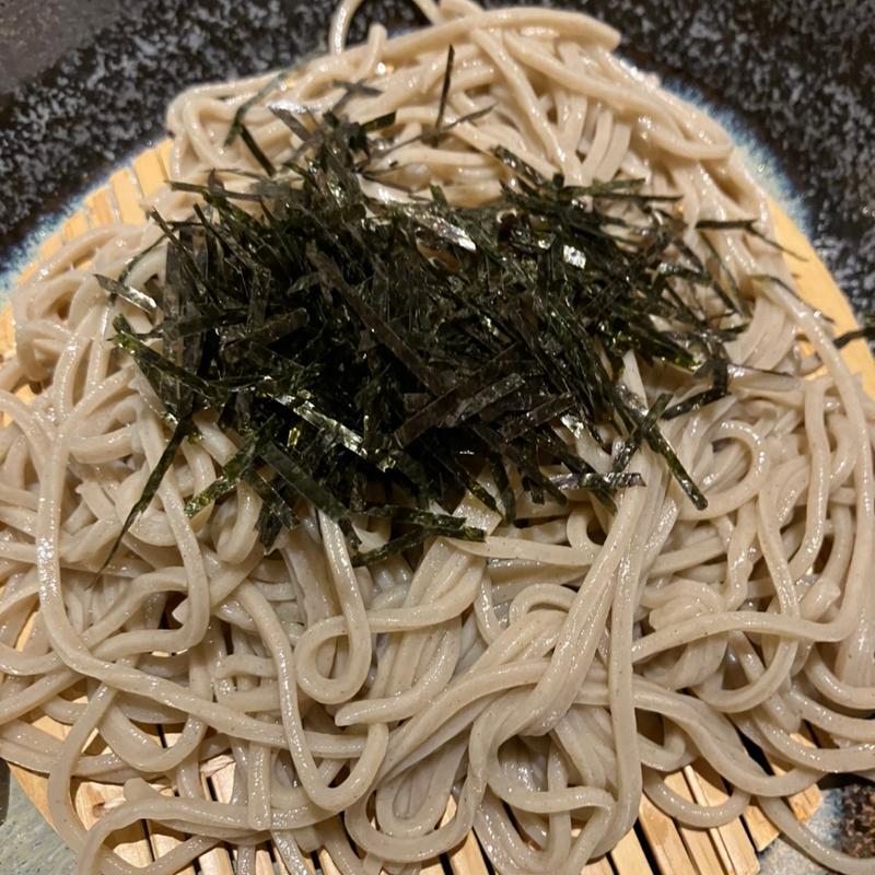 ざる蕎麦(蕎麦切り くろ)