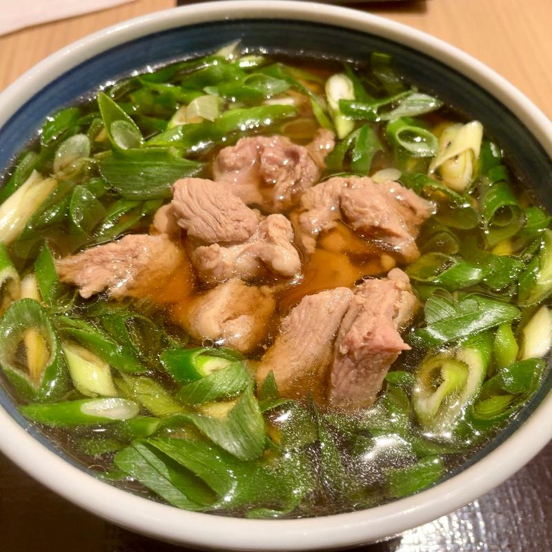 鴨なんばうどん(HACHIKI 八起庵 新横浜店)