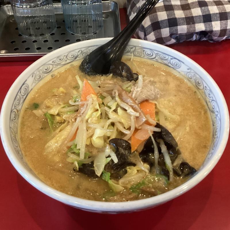 味噌ちゃんぽん(味名人 桃太郎 丘珠店)