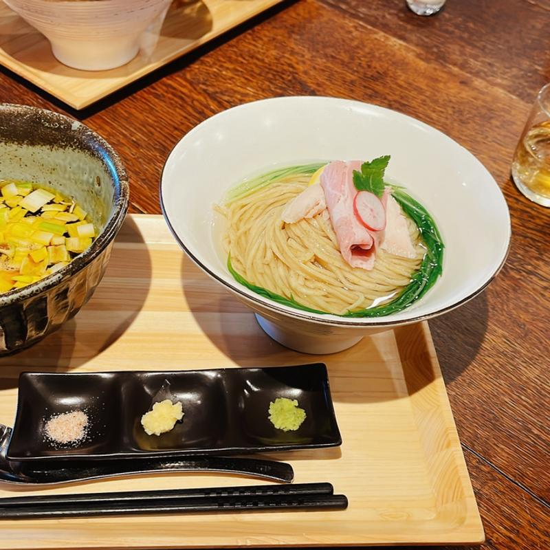 昆布水つけ麺（醤油）(Ramenみず菜)