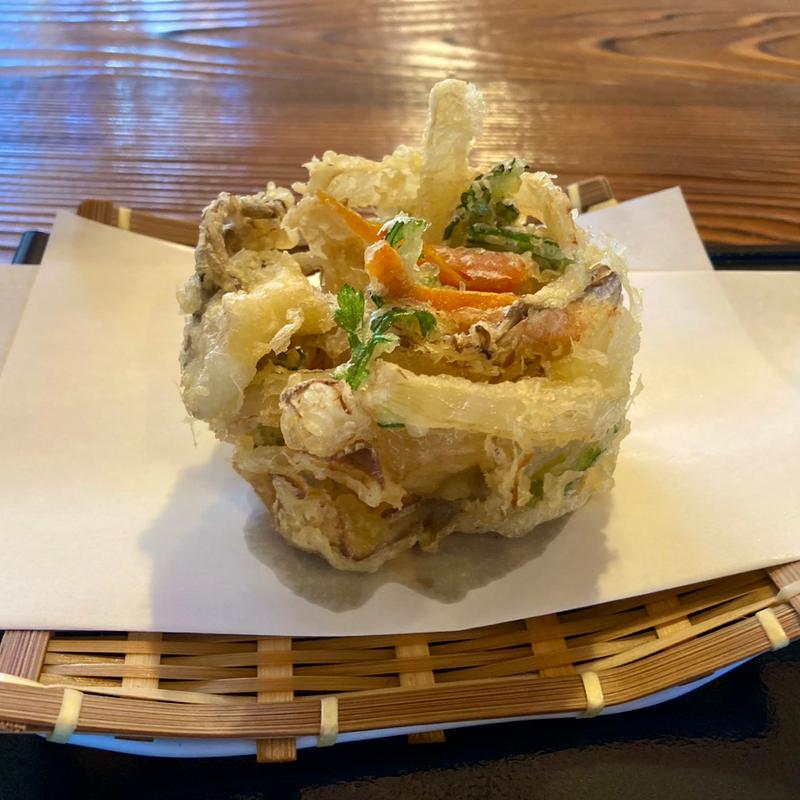 かき揚げ(手打ちそば紀行庵 )