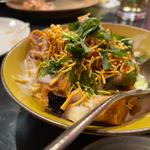 ナスと青唐のパコラチャート(Indian Street food & Bar Gond)
