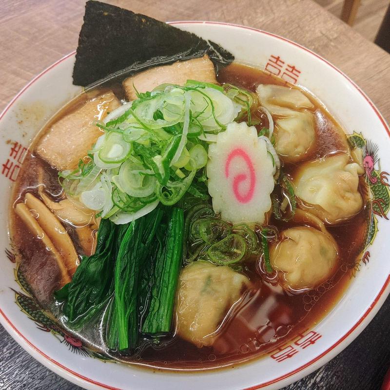特製ワンタン麺(麺処ひろ田製粉所)