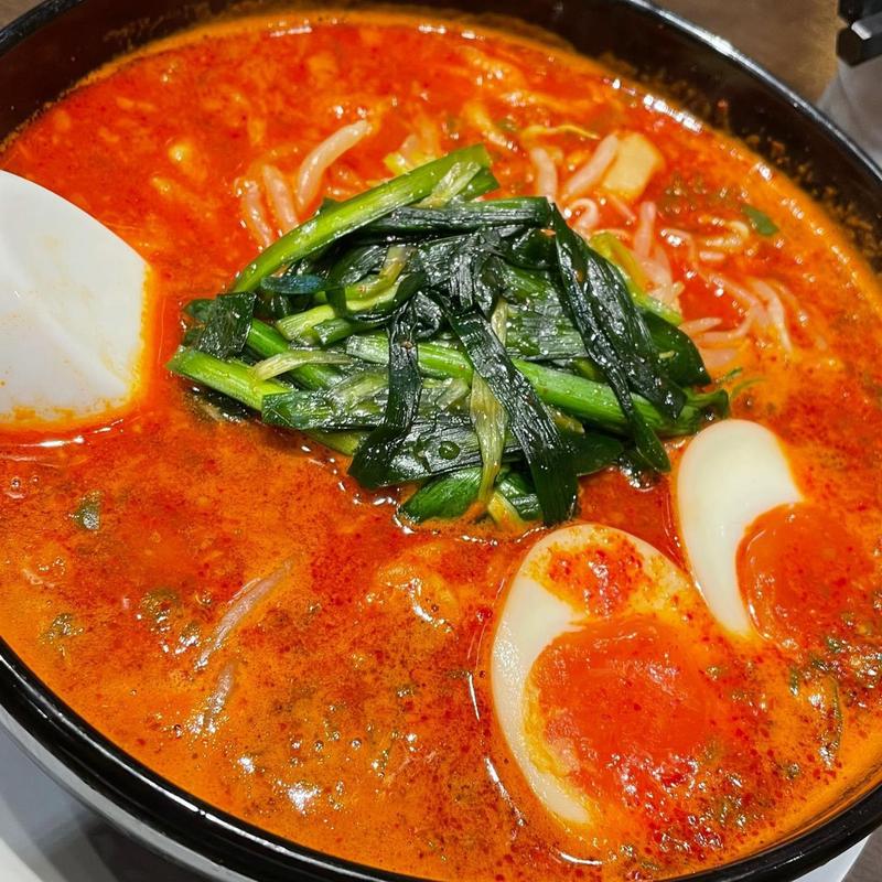 旨辛麺【限定メニュー】　(ラーメン 来来亭 綾瀬店)