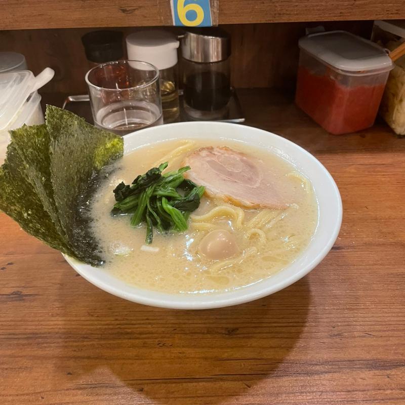 塩ラーメン(横浜家系ラーメン孝太郎 茅ヶ崎店)