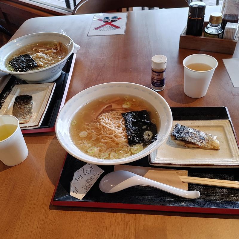 サバだしラーメン(いしのまき元気いちば)