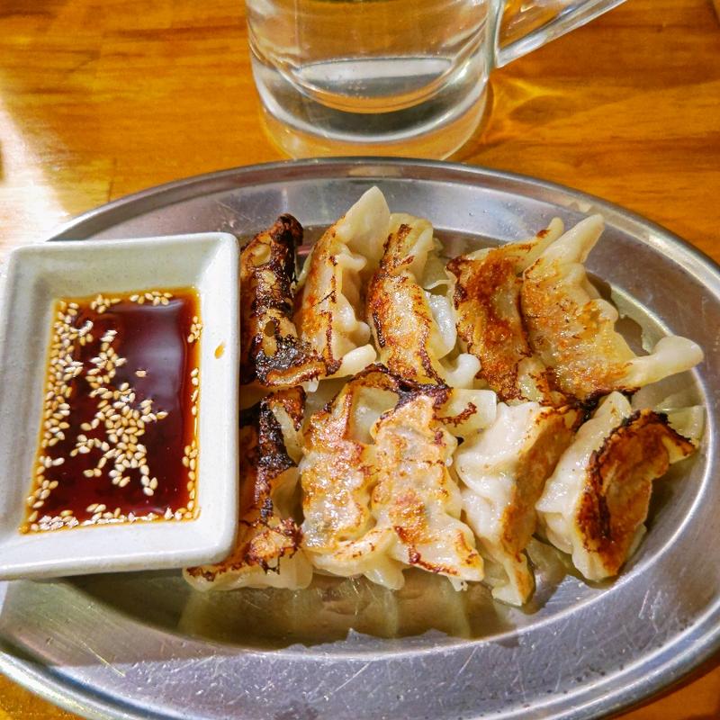 黒豚プチ餃子(野毛焼きそばセンター まるき 野毛本店)