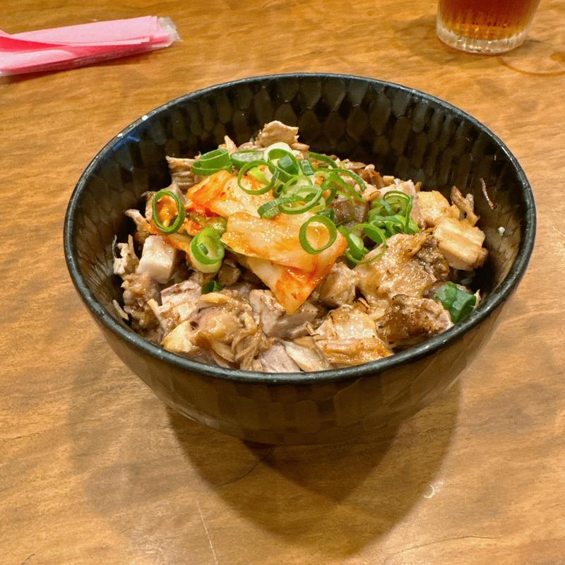 豚丼(世界一暇なラーメン屋 )