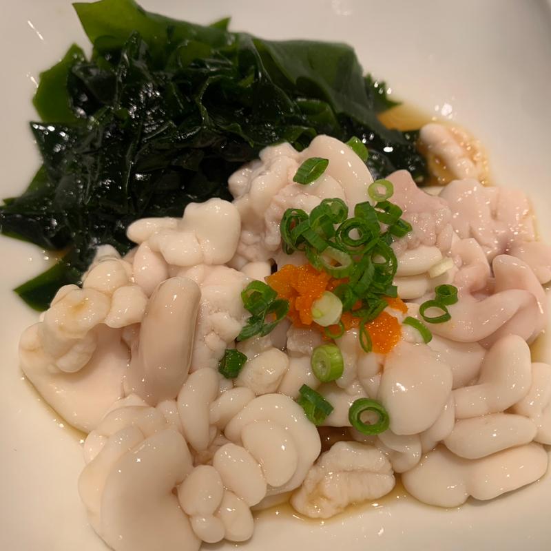 白子ぽん酢(梅丘 寿司の美登利 吉祥寺店)