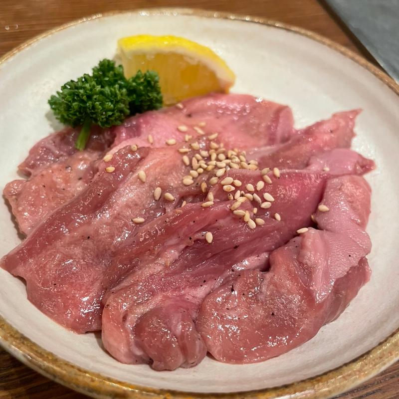 ラム塩タン(ひげのうし 本店)