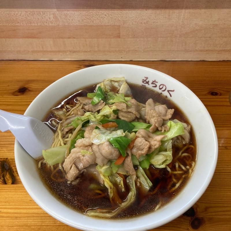肉そば(みちのく)