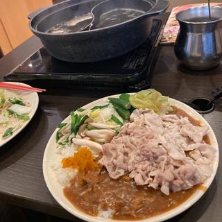 豚3皿&お野菜食べ放題セット(しゃぶ葉 多摩ニュータウン店)