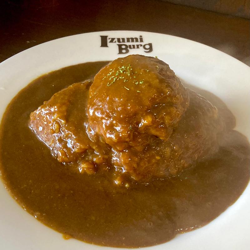 自家製ハンバーグカリー(いずみカリー )