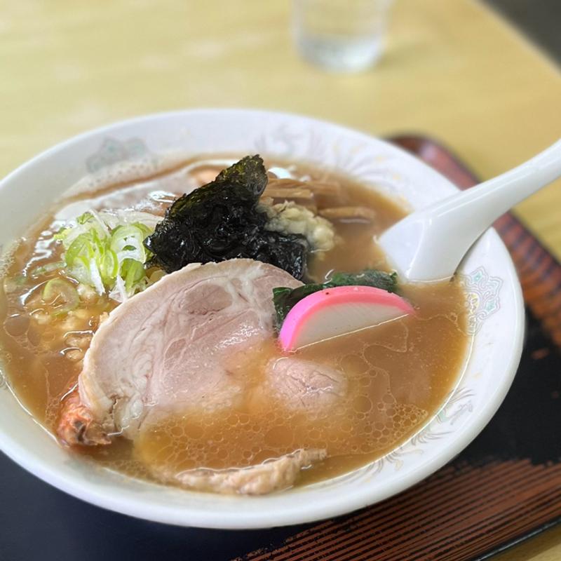 天ラーメン(そば処 三徳)
