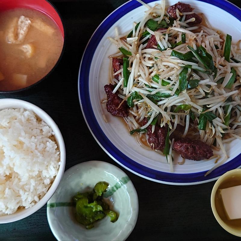 レバニラ定食(幸楽 大里店 )