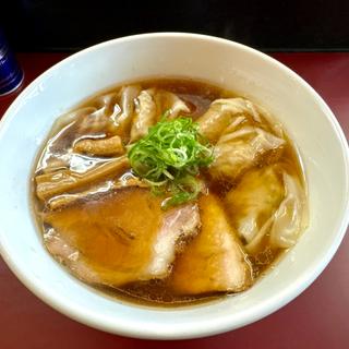 わんたん醤油らぁ麺(らぁ麺松しん)